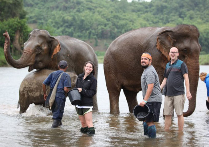 琅勃拉邦大象营