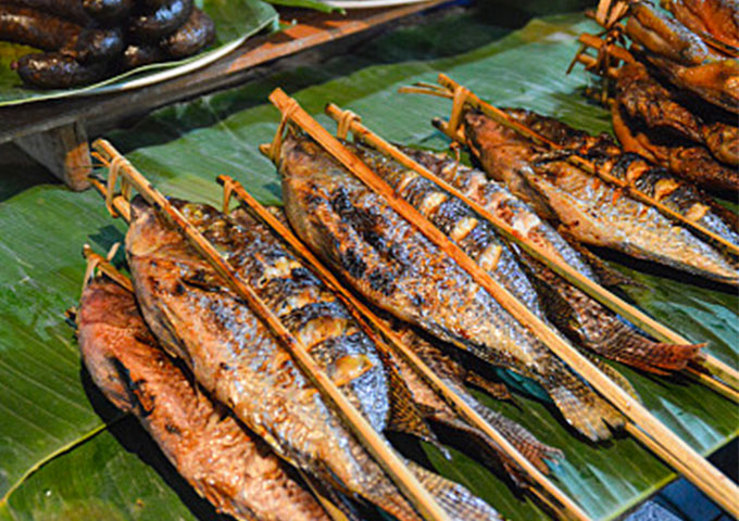 老挝烤鱼