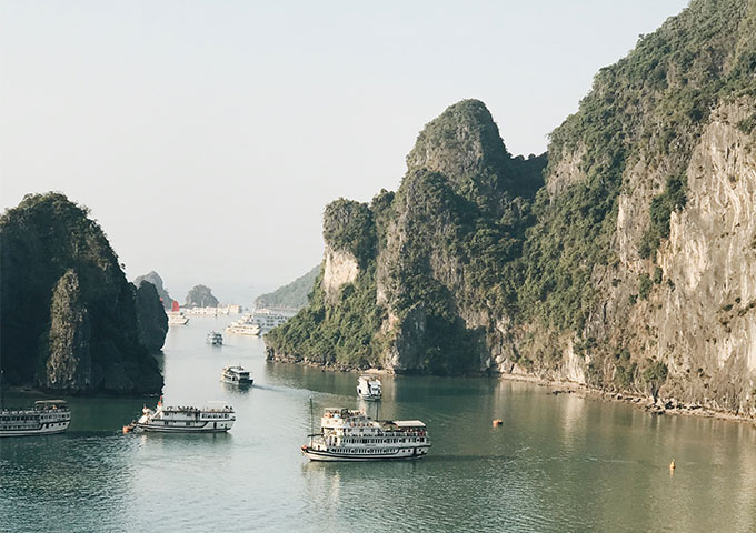 下龙湾景色